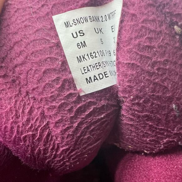 Merrell Snow Boots Bank 2.0 Women's 6 US - Picture 9 of 9